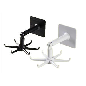 Soporte Giratorio Multiusos de 360 Grados con 6 Ganchos para Utensilios de Cocina, Organizador de Espátulas y Cucharas - Product Image 3