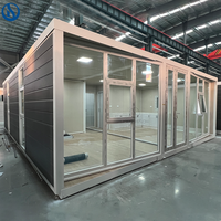 Vente en gros de maisons préfabriquées en conteneurs extensibles de 20 pieds, 30 pieds et 40 pieds, structure en acier, bâtiment préfabriqué, maison mobile, maison modulaire