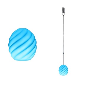 Alla moda colorato fantastico lancio giocoleria danza del ventre Led Poi Ball da esterno morbido PVC luce Led palla giocoleria - Product Image 4