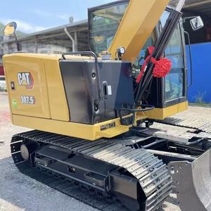 รถขุดตีนตะขาบขนาดเล็กมือสอง Cat 307.5 น้ำหนัก 7.5 ตัน ยี่ห้อ Caterpillar แท้ ระบบไฮดรอลิก เหมาะสำหรับงานก่อสร้าง - Product Image 6