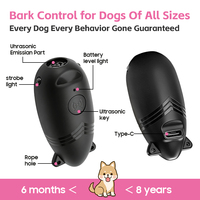 Répulsif anti-aboiement portable mini ultrasonique puissant pour chiens, à utiliser en extérieur