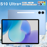 Tablet Tab S10 Ultra 2025 de 11 Pulgadas, Android 14 Global, MTK6755 Octa Core, 16GB+1TB, 8800mAh, Red 5G, Doble SIM, WIFI