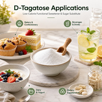 Additif alimentaire en gros : D-Tagatose en poudre de qualité alimentaire 99% – Approvisionnement direct usine