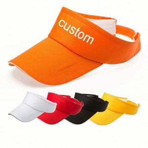 Casquette Visière Vide Décontractée Anti-UV pour l'Été, Travail et Voyage, avec Logo Personnalisé – Fournisseur Direct Usine - Product Image 2
