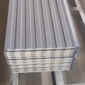 Metal lap siding panels pu roof sandwich panel wall exterior composite weatherproof wall panels