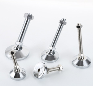 Nhiệm Vụ Nặng Nề M12 Chân Máy Thép Carbon Xoay Có Thể Điều Chỉnh San Lấp Mặt Bằng Chân Thép Không Gỉ Kim Loại Cho Bảng Sử Dụng Bệnh Viện - Product Image 2