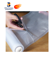 Sachet sous vide thermoscellable en NYLON/PP imprimé en gravure transparente - Résistant à 105 degrés - Compatible congélateur et micro-ondes - Pour saucisses et biscuits