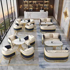 Precio de Fábrica, Sillas de Salón de Cuero Estilo <span class=keywords><strong>Dubai</strong></span> para Hotel, Sillas Modernas de Lujo para Área de Recepción, Mesa y Silla de Comedor para Restaurante - Product Image 3