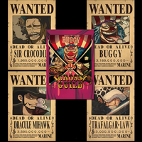Poster Kertas Kraft Retro Luffy, Karakter Anime Jepang, Stiker Dinding Asrama, Poster Dinding Kartun Retro Keluarga, Penjualan Terlaris