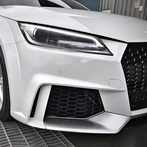 Kits Bodi Style TTRS TT <span class=keywords><strong>TTS</strong></span> Pare-chocs avant avec grille en nid d'abeille pour <span class=keywords><strong>Audi</strong></span> TT <span class=keywords><strong>TTS</strong></span> 2015 <span class=keywords><strong>2016</strong></span> 2017 2018 2019 - Product Image 5