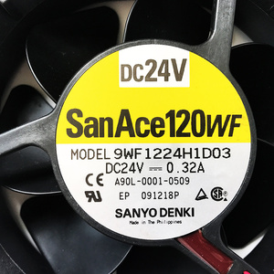 A90L-0001-0509 9WF1224H1D03 SANYO Nuevo Ventilador de Refrigeración Original para Servoaccionamiento FANUC - Product Image 2