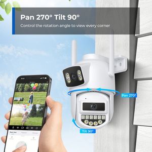 Cámaras Wifi Espía para 200 Metros Yoosee 1080 12V Tuya Cámara de Seguridad CCTV 8MP A9 1080P Mini Cámaras Sin Zoom 99X Con Logo - Product Image 3