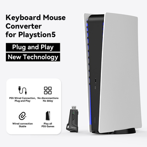 Ps5 प्लेस्टेशन 5 प्लग के लिए मास्टर/शिकारी/ब्लेंडर कीबोर्ड माउस कनवर्टर मिश्रण करें और उच्च गति यूएसबी कनेक्टर - Product Image 4