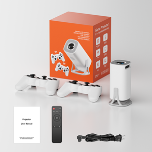 El Mini proyector portátil Decolor más barato con proyector de cine en casa 4K de alta calidad Android Video Tv Gamer Proyector - Product Image 1