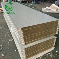 Panneau mural isolant en PU sculpté en métal, panneau sandwich décoratif pour la décoration de façade extérieure
