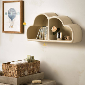 Cesta de almacenamiento rectangular de mimbre con estrellas bordadas en blanco, organizador de fibra vegetal de estilo bohemio para dormitorio infantil - Product Image 5