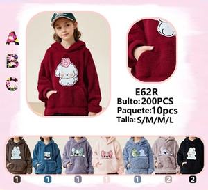 Sudadera con Capucha para Mujer, Diseño Bordado, Informal, para Invierno, 100% Algodón, Corte Regular - Product Image 3