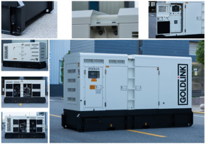 Goldlink Silent 625kVA <b>Generator</b> Set 500KW Auto Start 50/60Hz Frequency 480V Voltage Made China for Factories - Product Image 4