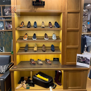 Entreprise de <span class=keywords><strong>maroquinerie</strong></span> Vitrine à chaussures Magasin de chaussures Magasin de <span class=keywords><strong>maroquinerie</strong></span> Vitrine à sac Vitrine en bois - Product Image 5