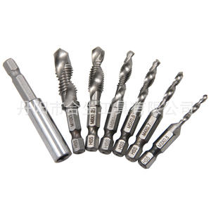 Mr Drill <b>Tap</b> Die Set 6 Piece M3 M4 M5 M6 <b>M8</b> M10 Titanium Coated High Speed Steel Right Hand Cutting - Product Image 5