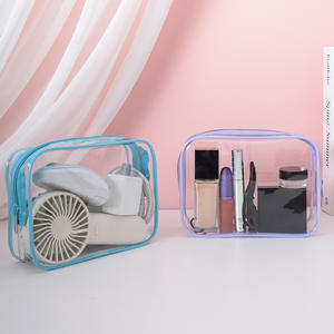 Bolsas de Maquillaje Transparentes para Viaje, Aprobadas por la TSA, Reutilizables, con Cierre de Cremallera de PVC, Impermeables, Organizador de Cosméticos, 2026 - Product Image 4