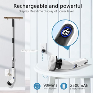 9 in 1 New Wholesale Wireless Electric Cleaning Brush Spinning Brush <b>Cleaner</b> Replacement Electric <b>Vacuum</b> <b>Cleaner</b> - Product Image 5