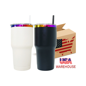 Cadeaux pour la fête des mères Logo personnalisé Gravure arc-en-ciel 30oz Gobelet multicolore arc-en-ciel 30oz Gobelet isolé sous vide - Product Image 2