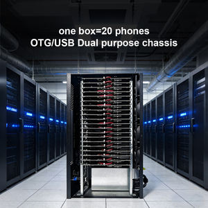 Caja de Granja de Teléfonos de Alta Calidad, Controlador de Clúster de Placas Base Multimóviles de <span class=keywords><strong>20</strong></span> Canales, Caja de Teléfono Android con 128 GB de RAM y 64 GB de ROM - Product Image 4