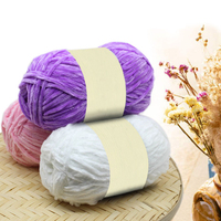 JP Top Texture 100% Polyester Soft Fancy Yarn Portable and Simple Style Knitting Yarn
