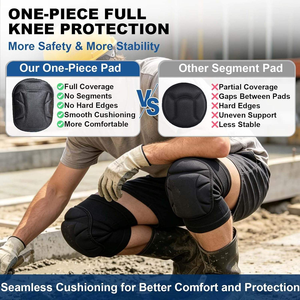 Genouillère en polyester souple et respirante avec protection professionnelle pour une utilisation multisports, genouillère <span class=keywords><strong>de</strong></span> soutien pour le basketball - Product Image 2