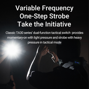 Đèn pin chiến thuật TA20 1000 Lumen, sạc lại được, hợp kim nhôm, đèn khẩn cấp, chống nước IP68, nhỏ gọn, tích hợp chức năng tự vệ - Product Image 5