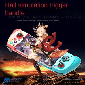 Nuevo Mando Inalámbrico Mocute Magic 062 con Conexión <span class=keywords><strong>Tipo</strong></span>-<span class=keywords><strong>C</strong></span> y Palanca Doble para Switch Pro (Negro Rojo Azul) - Product Image 2