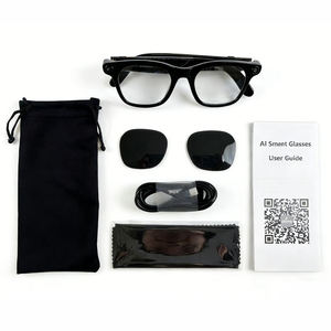 Lunettes Intelligentes HY15 BT avec Caméra 12 Mégapixels, Enregistrement Audio, Traducteur IA, Reconnaissance d'Images et Wi-Fi - Product Image 1
