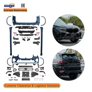 โรงงานขายส่ง GUGO ชุดแต่ง ABS สำหรับ BMW X5 G05 ปี <span class=keywords><strong>2019</strong></span> 2020 2021 2022 อัพเกรดเป็น X5M อุปกรณ์ตกแต่งภายนอกครบชุด กันชน กระจังหน้า - Product Image 1