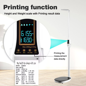 Báscula Ultrasónica Médica Veidt H07 de Bajo Costo para Medir Peso y Altura de Pacientes con Alta Precisión - Product Image 4