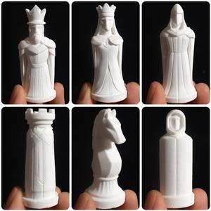 M54209 Copyright Version Nouvelle <span class=keywords><strong>Bougie</strong></span> D'échecs Jeu D'échecs Pièces D'échecs Roi Reine Cheval Gypse <span class=keywords><strong>Bougie</strong></span> Moule En Silicone - Product Image 3