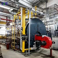 Caldera de Vapor de Condensación de 20 Toneladas, Alimentada con Gas Natural, de Gran Escala para Fábrica de Procesamiento Industrial