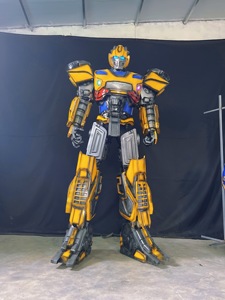 Traje LED estilo robot <span class=keywords><strong>para</strong></span> espectáculos, <span class=keywords><strong>ropa</strong></span> luminosa <span class=keywords><strong>para</strong></span> <span class=keywords><strong>eventos</strong></span> de danza y escenarios, accesorio <span class=keywords><strong>para</strong></span> espectáculos escénicos - Product Image 6