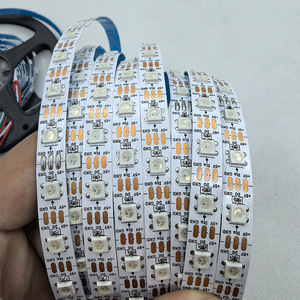 Dmx ws2812b địa chỉ <span class=keywords><strong>LED</strong></span> <span class=keywords><strong>Strip</strong></span> DC 5V 60Led/M 5 m/cuộn IP67 ngoài trời không thấm nước 5050 linh hoạt rgbic pixel lập trình <span class=keywords><strong>LED</strong></span> <span class=keywords><strong>Strip</strong></span> - Product Image 3