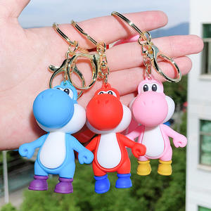 <span class=keywords><strong>2023</strong></span> PVC Anime jeu Luigi champignon personnage poupées PVC porte-clés personnalisé 3D Kawaii <span class=keywords><strong>Mario</strong></span> silicone porte-clés - Product Image 6
