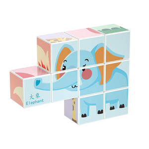 Juguetes Educativos Personalizados al por Mayor, Cubo Mágico Magnético 3D de Plástico con Certificación CE, Rompecabezas - Product Image 1