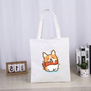 Cute Female Tote <b>Bag</b> Full Color Custom Printed Supermarket Large Tote <b>Bags</b> for Sublimation Mini Tote <b>Bag</b> Canvas With Logo - Product Image 5