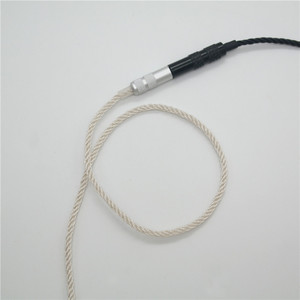Cable de extensión de auriculares trenzado de cuatro hilos, duradero, de 3,5mm, macho a hembra, 1M, Cable de Audio trenzado negro para dispositivos digitales - Product Image 4