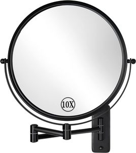 Hotel moderno clásico cromado <span class=keywords><strong>espejo</strong></span> montado en la pared baño vestidor decoración <span class=keywords><strong>360</strong></span> grados doble cara 1X <span class=keywords><strong>espejo</strong></span> de aumento - Product Image 3