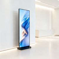 Máquina de Señalización Digital para Interiores, Pantalla LED Publicitaria Vertical y Horizontal de 32, 43, 55, 65, 75, 80 y 86 Pulgadas para Comercios