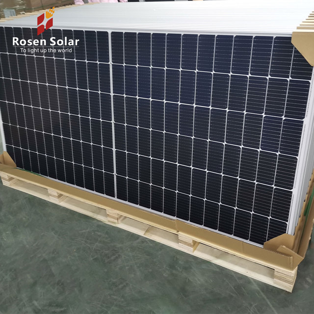 Rosen Solar Panel 650w 640w 630w 620w 610w 600w 700w Solar Module N Type Bifacial Solar Panels