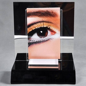 Factory Wholesale Custom Acrylic <b>Perfume</b> Display <b>Stand</b> Cosmetic Showcase Luxury Display for Home - Product Image 1