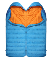 Sac de couchage en duvet pour adulte, type momie, chaud, résistant au froid, pour le camping en plein air, automne-hiver