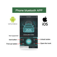 Kit de démarrage à distance sans clé pour voiture, 12V DC, 433,92 MHz, avec bouton de démarrage, contrôle par application OBD, Plug & Play