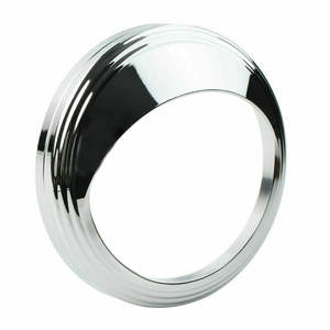 RACEPRO <span class=keywords><strong>moto</strong></span> 5 pouces noir Chrome aluminium visière compteur de vitesse jauge <span class=keywords><strong>lunette</strong></span> couverture garniture anneau pour Harley Softail FXST - Product Image 5
